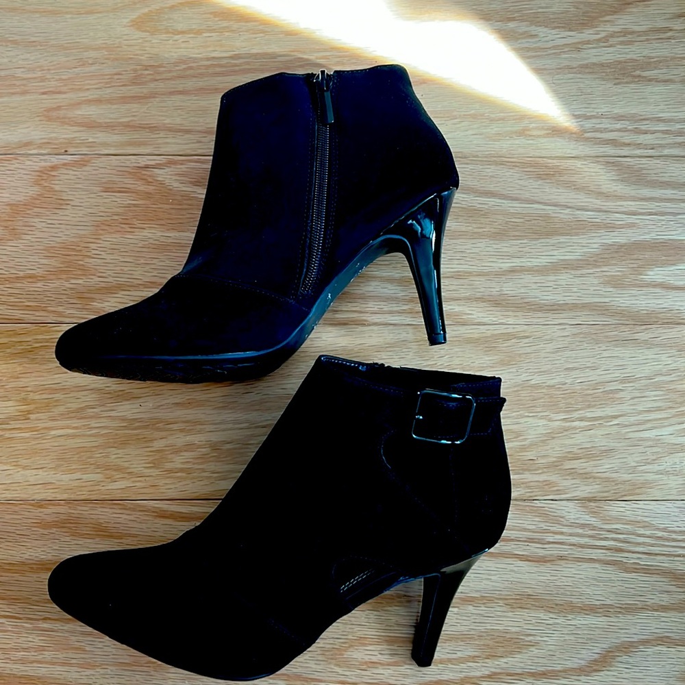 Black Heels Booties 9